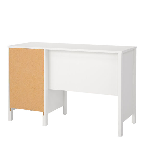Seville Desk 3 drawers White | Assembly Required