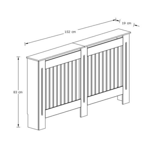 Shortfast Radiator Cover Large |