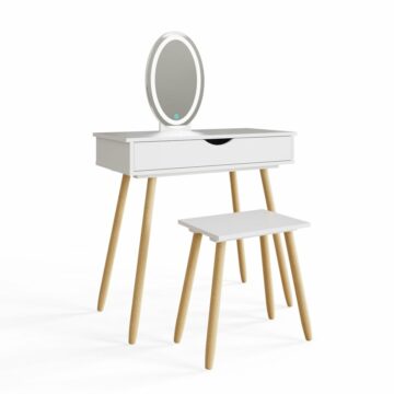 Signy LED Dressing Tables Set