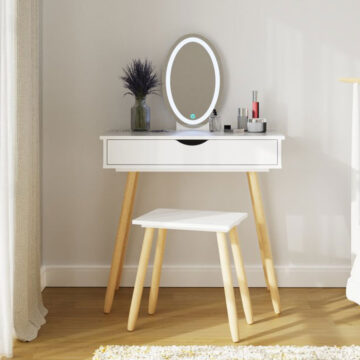 Signy LED Dressing Tables Set |