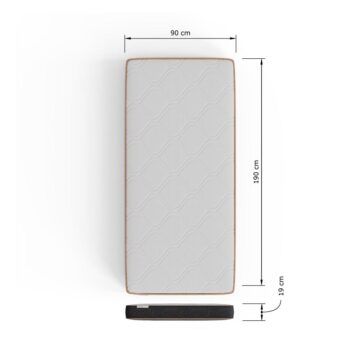 Sleepycastle Single Pocket Sprung Mattress