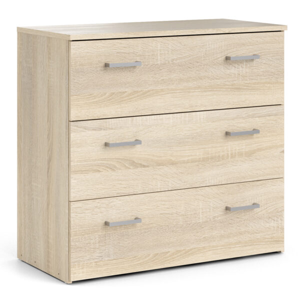 Chest and 2 Door 1 Drawer Wardrobe in Oak