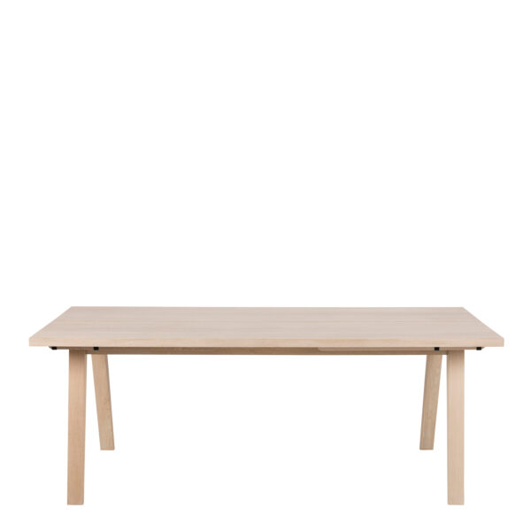 Whistler Rectanglar Dining Table in White Oak