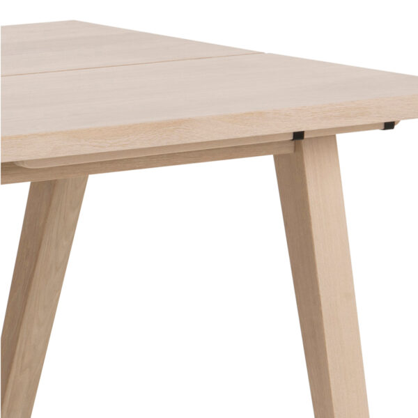 Whistler Rectanglar Dining Table in White Oak | Assembly Required