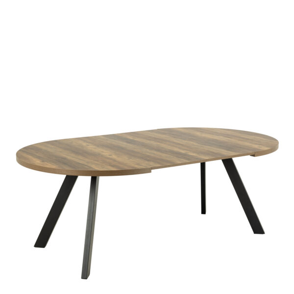 Zalida Round Dining Table in Oak | Assembly Required