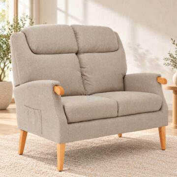 Apollo 2 Seater - Taupe
