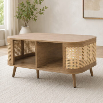 Nouvelle Rattan Coffee Table