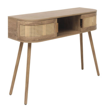Nouvelle Rattan Console Table