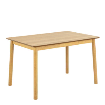 Williams Rectangular Dining Table | Matt Oak Finish