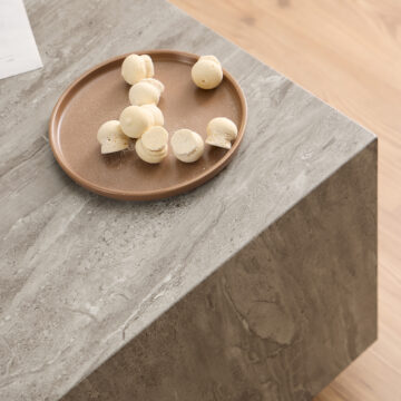Aspect Grey Marble Square Coffee Table