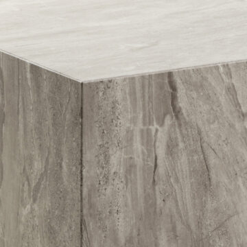 Aspect Grey Marble Square Coffee Table