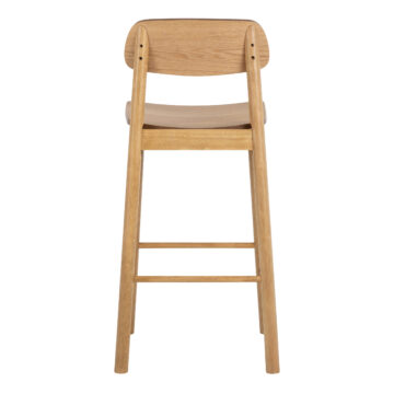 Williams Oak Bar Stool Set of 2