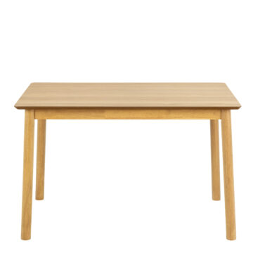 Barlow Rectangular Dining Table in Matt Oak