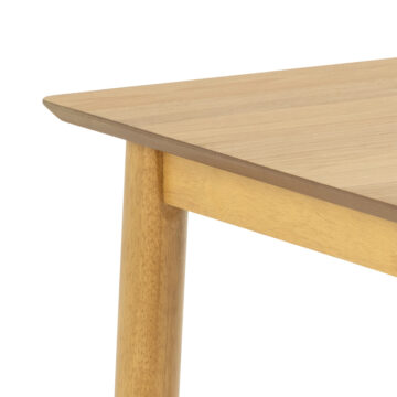Williams Rectangular Dining Table | Matt Oak Finish