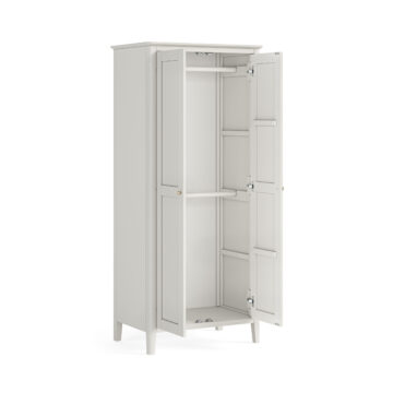 Dover White Full Hanging Wardrobe