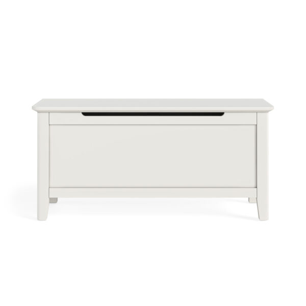 Dover White Blanket Box | Fully Assembled