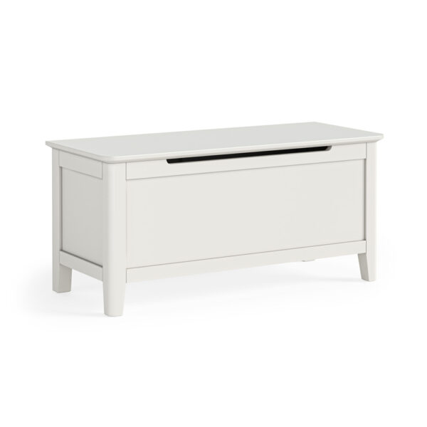 Dover White Blanket Box | Fully Assembled