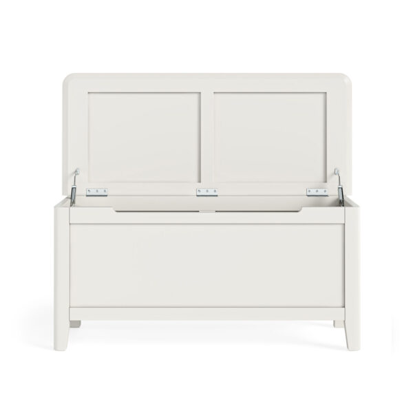 Dover White Blanket Box | Fully Assembled