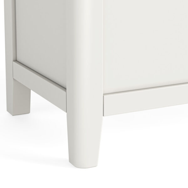 Dover White Blanket Box | Fully Assembled