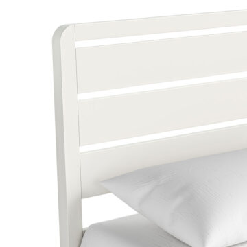 Dover White 3′ Single Bed | Clearance