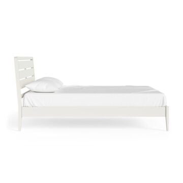 Dover White 5′ King Size Bed