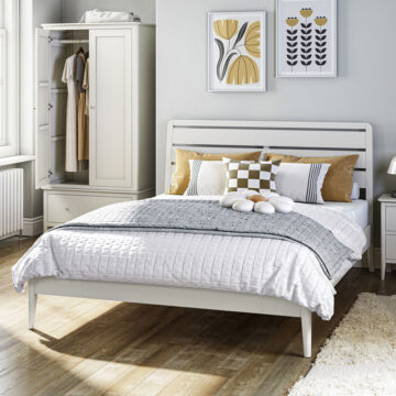 Dover White 5' Bed | Assembly Required