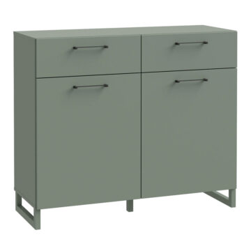 Saul Sage Green 2 Door 2 Drawer Chest