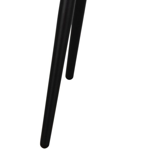 Wicklow Ceramic Dining Table Brown/Black | Assembly Required