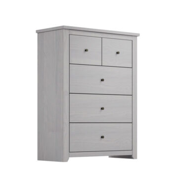 Heathrow Grey 2 Over 3 Chest of Drawers