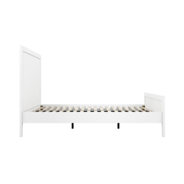 Cove White Double Bed