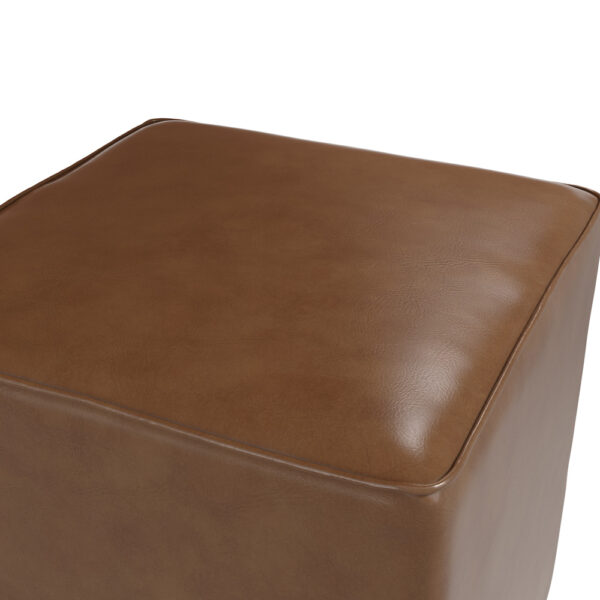 Bronx Tan Side Table | Fully Assembled