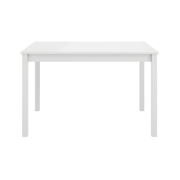 Frostford White 4 Seater Dining Table | Assembly Required