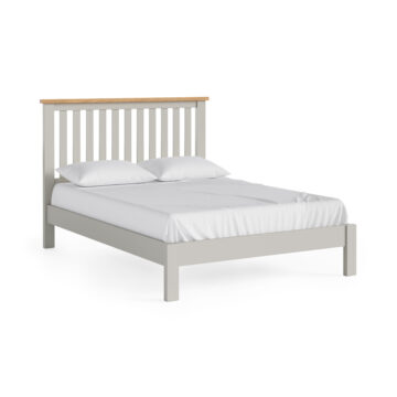 Langdale Grey 4’6 Slatted Double Bed