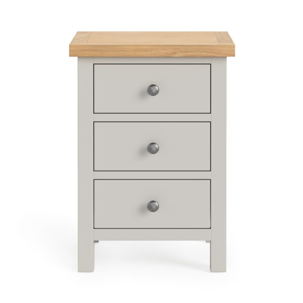 Langdale Grey Bedside Cabinet | Fully Assembled