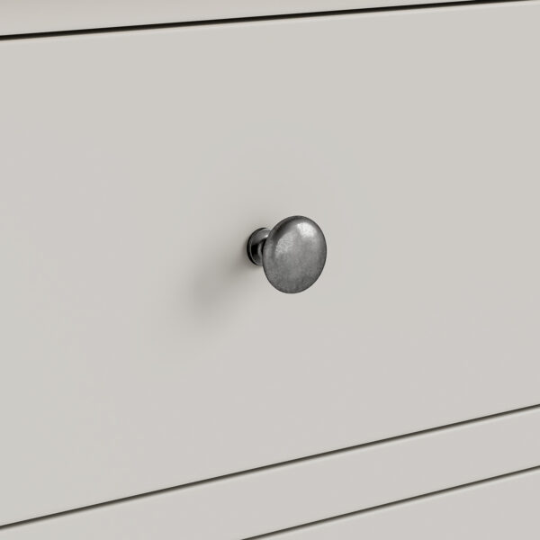 Langdale Grey Bedside Cabinet | Fully Assembled