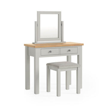 Langdale Grey 2 Drawer Dressing Table Set