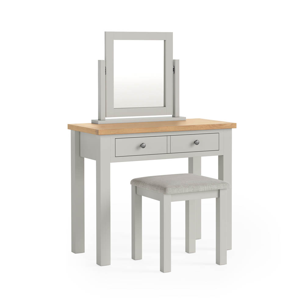 Langdale Grey 2 Drawer Dressing Table Set