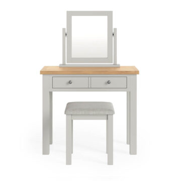 Langdale Grey 2 Drawer Dressing Table Set