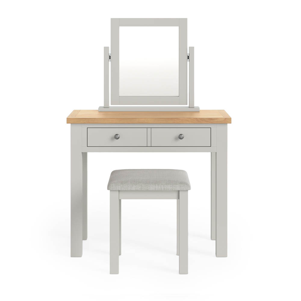 Langdale Grey 2 Drawer Dressing Table Set