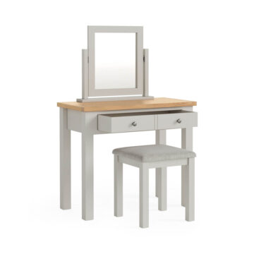 Langdale Grey 2 Drawer Dressing Table Set