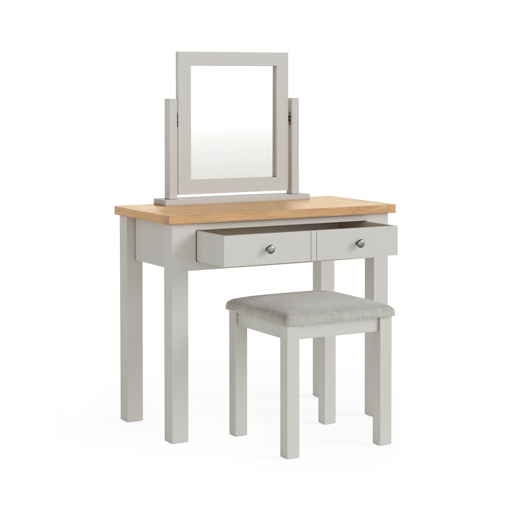 Langdale Grey 2 Drawer Dressing Table Set