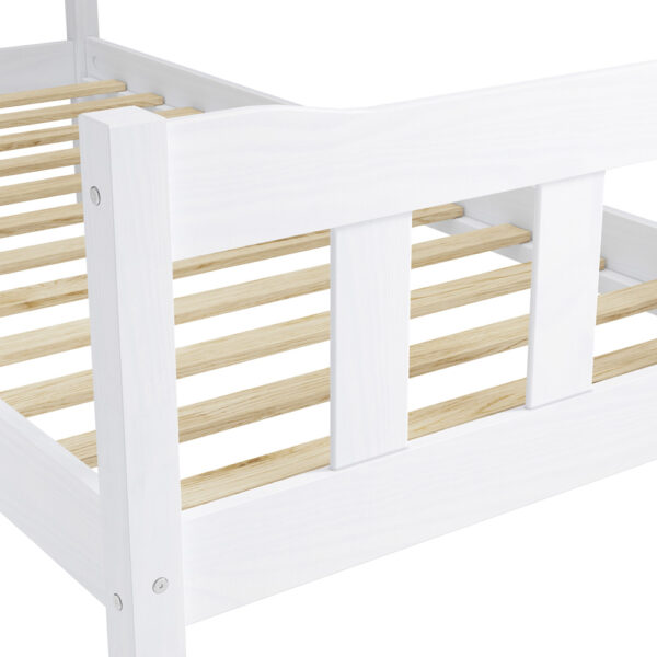 Heathrow White Single Bed | Assembly Required
