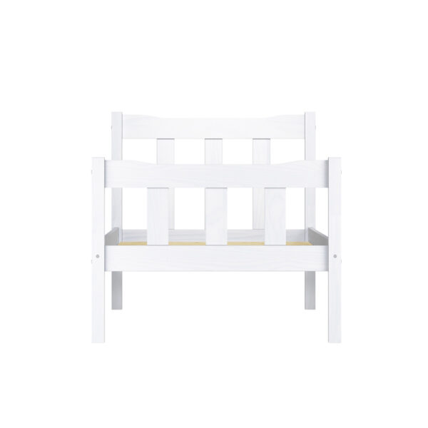 Heathrow White Single Bed | Assembly Required