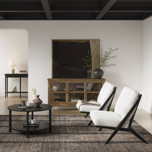 Westbrook Black Coffee Table | Assembly Required