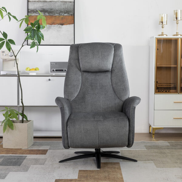 Julius Swivel Electric Chair Grey | Assembly Required