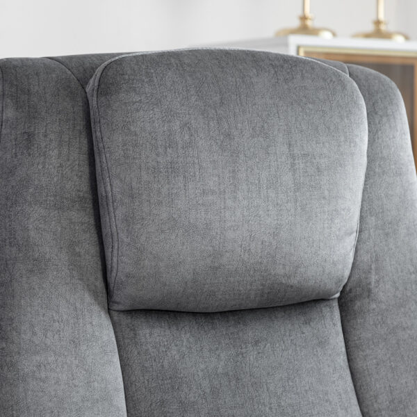 Julius Swivel Electric Chair Grey | Assembly Required