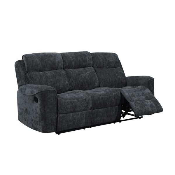 Ashbourne 3 Seater Recliner Dark Grey | Assembly Required