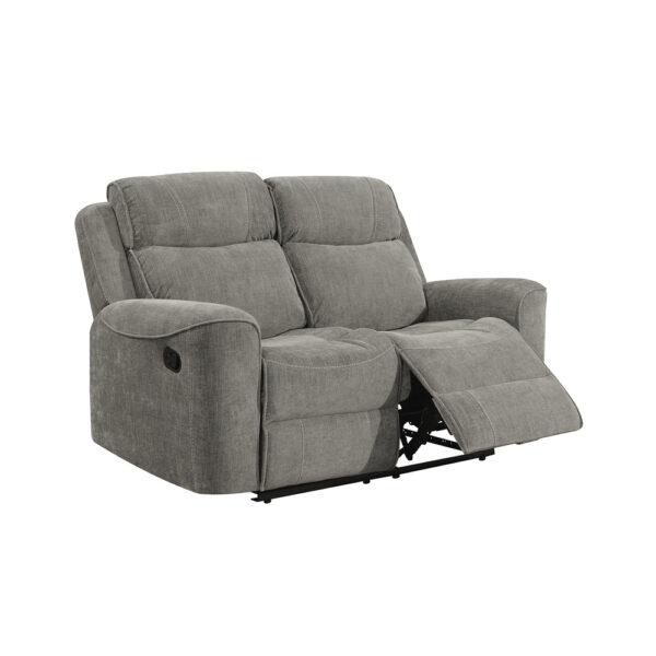 Ashbourne 2 Seater Recliner Light Grey | Assembly Required