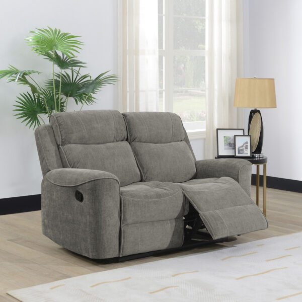 Ashbourne 2 Seater Recliner Light Grey | Assembly Required