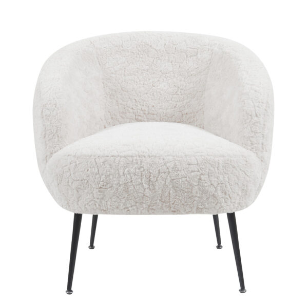 Hazel Bedroom Chair - Lamb White | Assembly Required